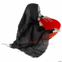 10.5" Animated Grim Reaper Halloween Candy Bowl 8 10.5" Animated Grim Reaper Halloween Candy Bowl -Halloween Decorations Shop 10 5 animated grim reaper halloween candy bowl14256728 a03
