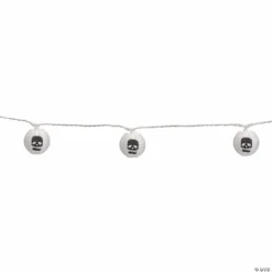 10-Count White and Black Skull Paper Lantern Halloween Lights 8.5ft White Wire 6 10-Count White and Black Skull Paper Lantern Halloween Lights 8.5ft White Wire -Halloween Decorations Shop 10 count white and black skull paper lantern halloween lights 8 5ft white wire14256857 a02