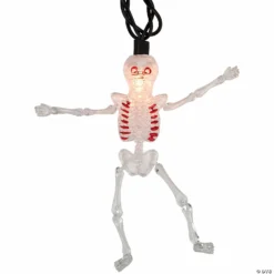 10ct Skeleton Halloween Lights - 7.5ft Black Wire 6 10ct Skeleton Halloween Lights - 7.5ft Black Wire -Halloween Decorations Shop 10ct skeleton halloween lights 7 5ft black wire14256760 a02