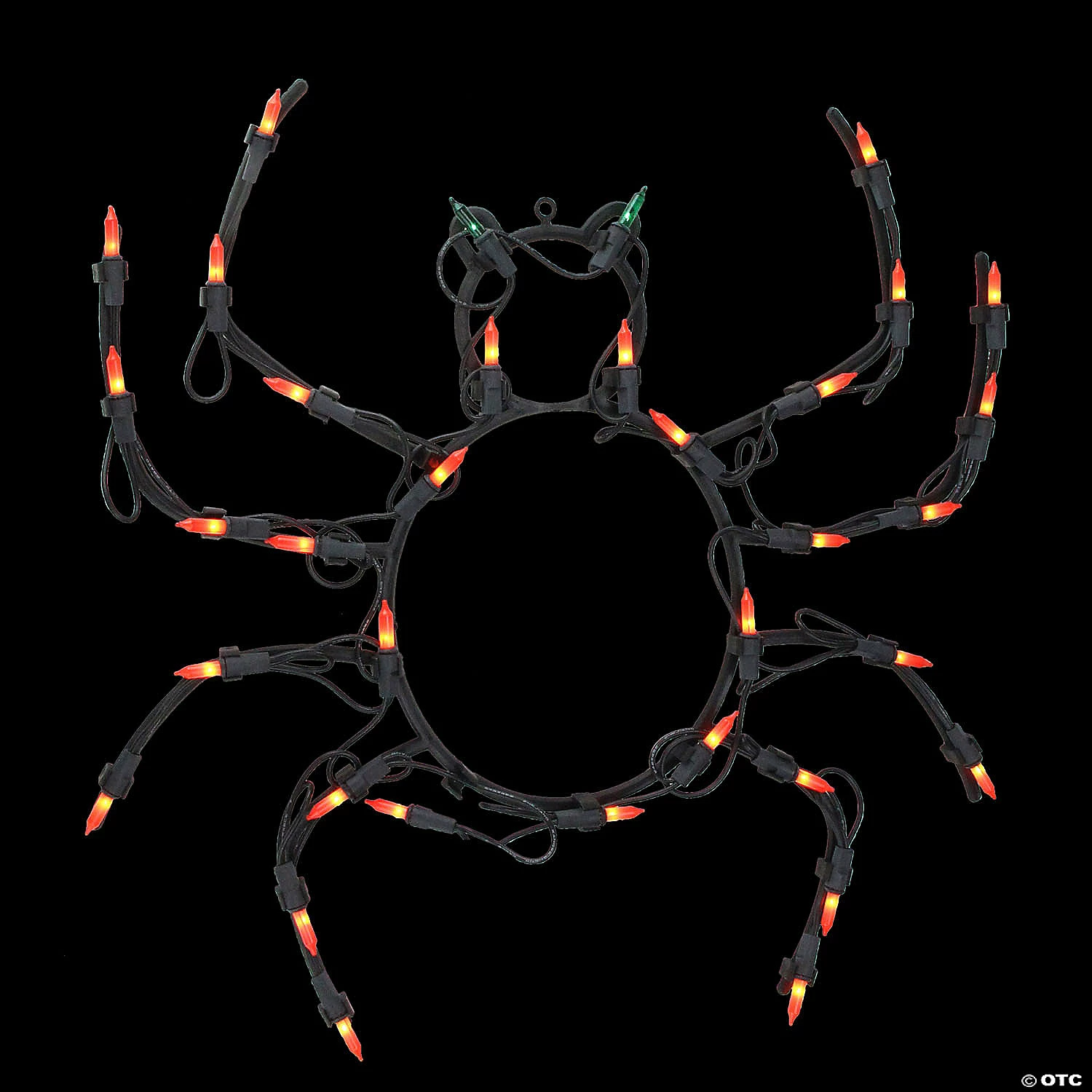 15" Lighted Spider Halloween Window Silhouette Decoration 2 15" Lighted Spider Halloween Window Silhouette Decoration - Image 2