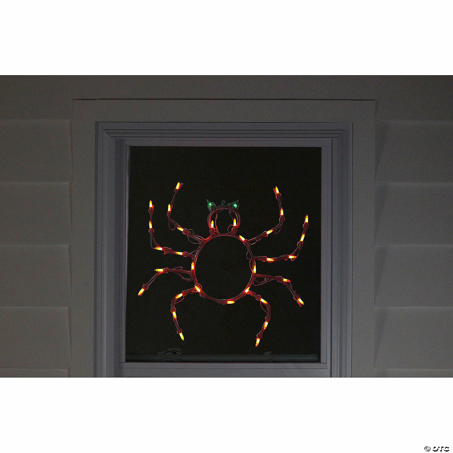 15" Lighted Spider Halloween Window Silhouette Decoration 4 15" Lighted Spider Halloween Window Silhouette Decoration - Image 4