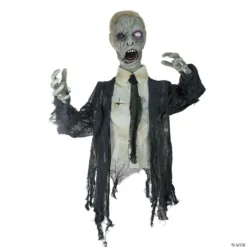 18" Groundbreaking Animated Zombie Halloween Decoration