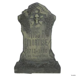 28.5" Rigg R Mortise Halloween Tombstone Yard Decoration