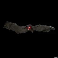 30" Hanging Halloween Bat Decoration with Red Eyes -Halloween Decorations Shop 30 hanging halloween bat decoration with red eyes14256844 a02