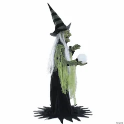 36"Fortune Teller Witch -Halloween Decorations Shop 36fortune teller witchmr123485 a02