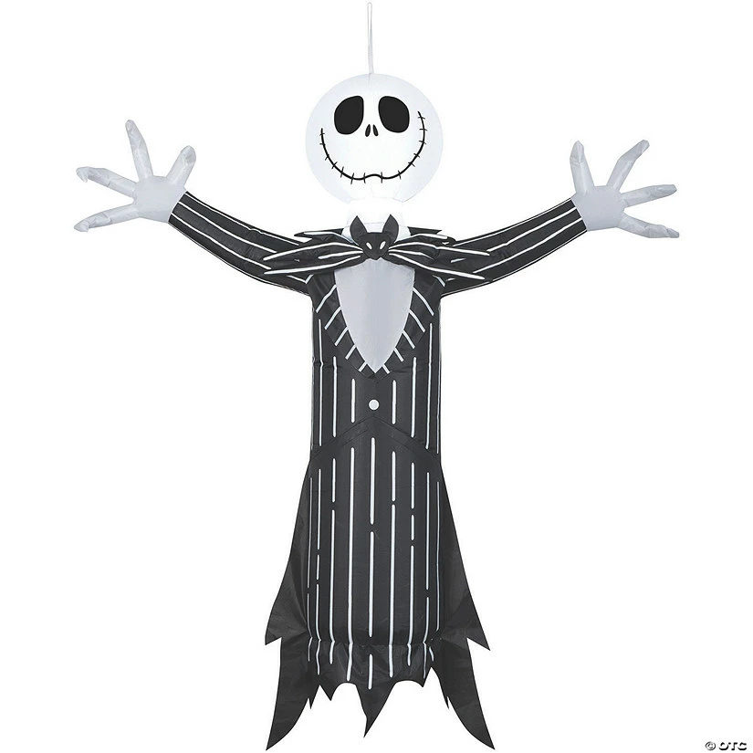 42" Blow Up Inflatable Jack Skellington on Tombstone 1 42" Blow Up Inflatable Jack Skellington on Tombstone