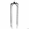 6' Black Long Legged Spider Halloween Decoration