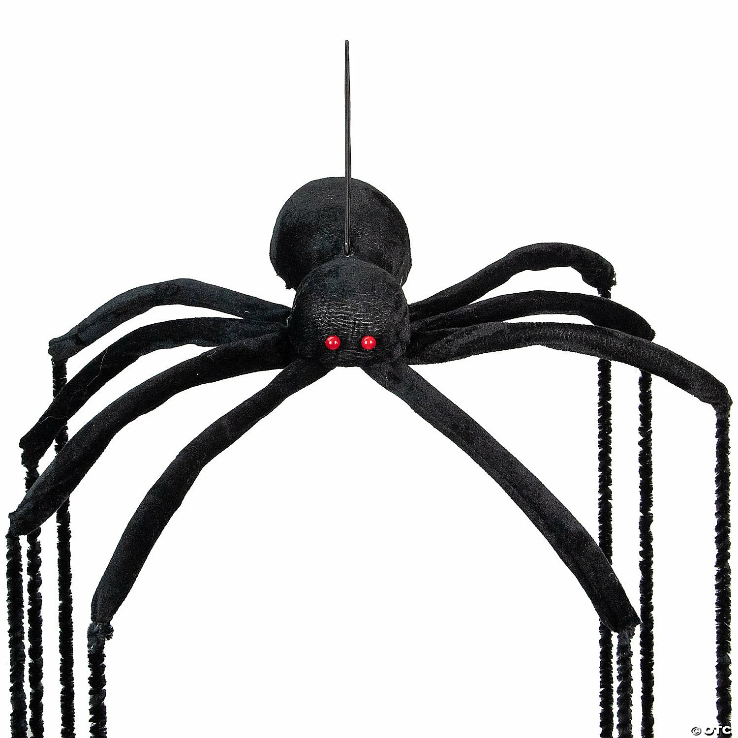 6' Black Long Legged Spider Halloween Decoration 2 6' Black Long Legged Spider Halloween Decoration - Image 2