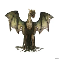 Animated 7 Ft Dark Forest Dragon