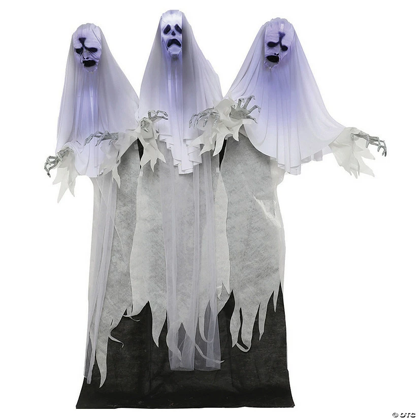 Animated Haunting Ghost Trio Decoration 1 Animated Haunting Ghost Trio Decoration