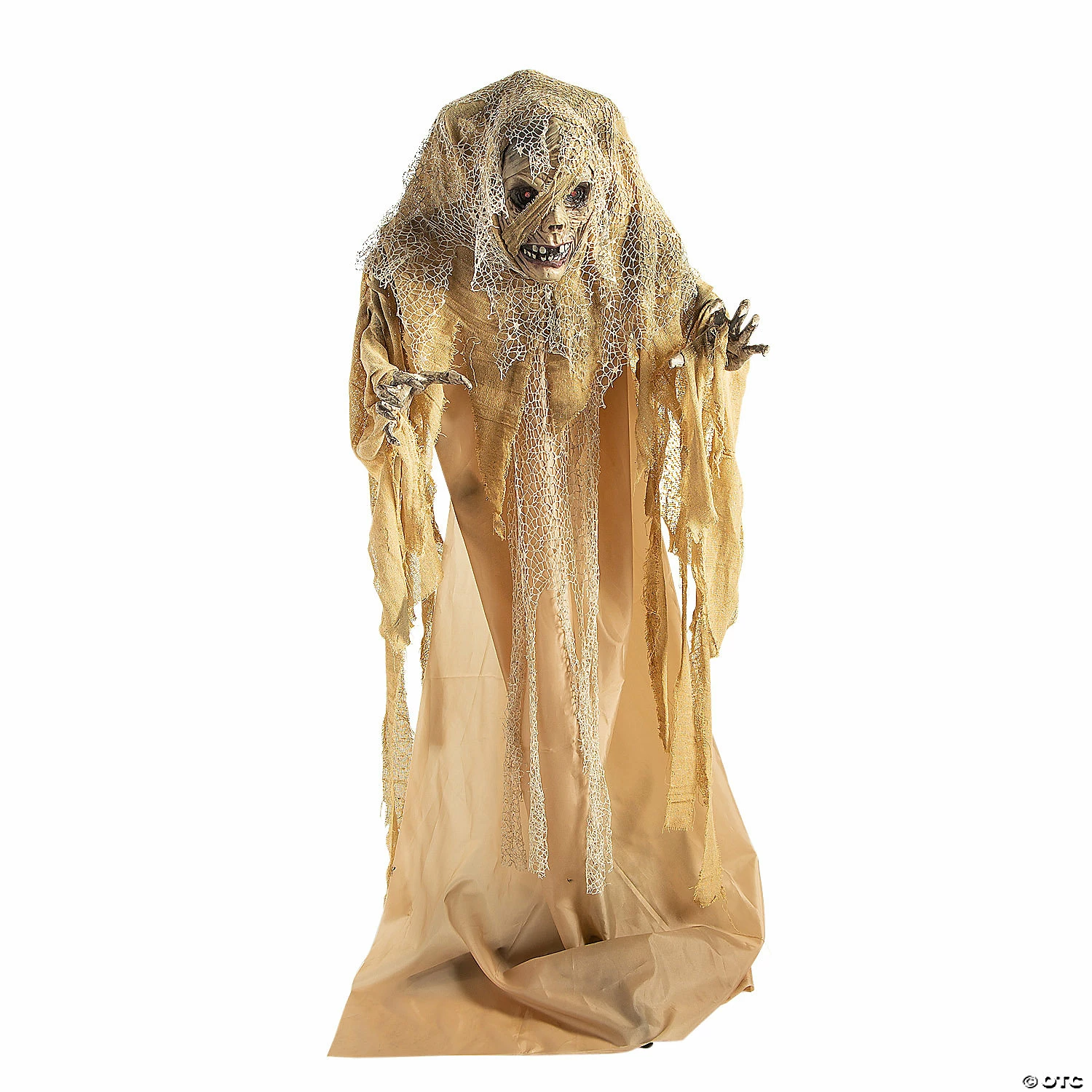 Animated Shaking Mummy Standing Halloween Decoration 2 Animated Shaking Mummy Standing Halloween Decoration - Image 2