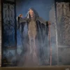 Animated Standing Witch Halloween Decoration
