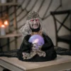 Animated Witch Fortune Teller Halloween Decoration