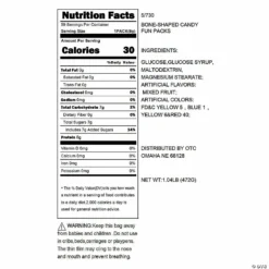 Bone-Shaped Hard Candy Fun Packs - 59 Pc. -Halloween Decorations Shop bone shaped hard candy fun packs 59 pc 5 730 a05