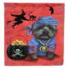 Caroline's Treasures, Halloween, Cairn Terrier Black Pirate Halloween Flag Canvas House Size, 28 x 40, Dogs