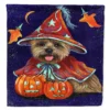 Caroline's Treasures, Halloween, Cairn Terrier Halloween Witch Flag Canvas House Size, 28 x 40, Dogs