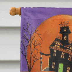 Caroline's Treasures, Halloween, Dachshund Halloween Haunted House Flag Canvas House Size, 28 x 40, Dogs -Halloween Decorations Shop carolines treasures halloween dachshund halloween haunted house flag canvas house size 28 x 40 dogs14195317 a02NOWA