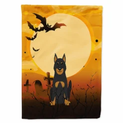 Caroline's Treasures, Halloween, Halloween Beauce Shepherd Dog Flag Garden Size, 11.25 x 15.5, Dogs