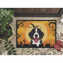 Caroline's Treasures, Halloween, Halloween Bernese Mountain Dog Indoor or Outdoor Mat 24x36, 36 x 24, Dogs -Halloween Decorations Shop carolines treasures halloween halloween bernese mountain dog indoor or outdoor mat 24x36 36 x 24 dogs14138607 a02NOWA