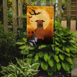 Caroline's Treasures, Halloween, Halloween Chinese Chongqing Dog Flag Garden Size, 11.25 x 15.5, Dogs -Halloween Decorations Shop carolines treasures halloween halloween chinese chongqing dog flag garden size 11 25 x 15 5 dogs14147993 a01NOWA