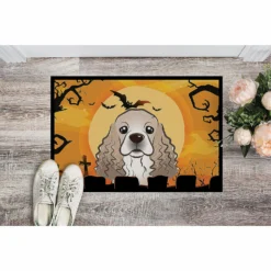Caroline's Treasures, Halloween, Halloween Cocker Spaniel Indoor or Outdoor Mat 24x36, 36 x 24, Dogs -Halloween Decorations Shop carolines treasures halloween halloween cocker spaniel indoor or outdoor mat 24x36 36 x 24 dogs14125579 a01NOWA
