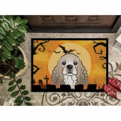 Caroline's Treasures, Halloween, Halloween Cocker Spaniel Indoor or Outdoor Mat 24x36, 36 x 24, Dogs -Halloween Decorations Shop carolines treasures halloween halloween cocker spaniel indoor or outdoor mat 24x36 36 x 24 dogs14125579 a02NOWA