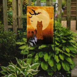 Caroline's Treasures, Halloween, Halloween Karelian Bear Dog Flag Garden Size, 11.25 x 15.5, Dogs -Halloween Decorations Shop carolines treasures halloween halloween karelian bear dog flag garden size 11 25 x 15 5 dogs14147878 a01NOWA