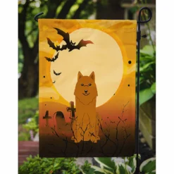 Caroline's Treasures, Halloween, Halloween Karelian Bear Dog Flag Garden Size, 11.25 x 15.5, Dogs -Halloween Decorations Shop carolines treasures halloween halloween karelian bear dog flag garden size 11 25 x 15 5 dogs14147878 a02NOWA