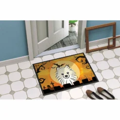 Caroline's Treasures, Halloween, Halloween Pomeranian Indoor or Outdoor Mat 24x36, 36 x 24, Dogs -Halloween Decorations Shop carolines treasures halloween halloween pomeranian indoor or outdoor mat 24x36 36 x 24 dogs14125448 a03NOWA
