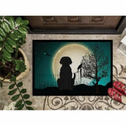 Caroline's Treasures, Halloween, Halloween Scary Black Labrador Indoor or Outdoor Mat 24x36, 36 x 24, Dogs -Halloween Decorations Shop carolines treasures halloween halloween scary black labrador indoor or outdoor mat 24x36 36 x 24 dogs14125583 a02NOWA