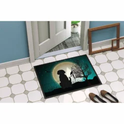 Caroline's Treasures, Halloween, Halloween Scary Black Labrador Indoor or Outdoor Mat 24x36, 36 x 24, Dogs -Halloween Decorations Shop carolines treasures halloween halloween scary black labrador indoor or outdoor mat 24x36 36 x 24 dogs14125583 a03NOWA