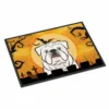 Caroline's Treasures, Halloween, Halloween White English Bulldog Indoor or Outdoor Mat 24x36, 36 x 24, Dogs