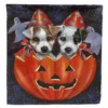 Caroline's Treasures, Halloween, Jack Russell Terrier Halloween Flag Canvas House Size, 28 x 40, Dogs