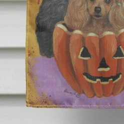 Caroline's Treasures, Halloween, Poodle Halloween Flag Canvas House Size, 28 x 40, Dogs -Halloween Decorations Shop carolines treasures halloween poodle halloween flag canvas house size 28 x 40 dogs14195351 a03NOWA