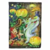 Caroline's Treasures, Halloween, Scary Ghosts and Halloween Trick or Treaters Flag Garden Size, 11.25 x 15.5, Seasonal