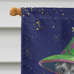 Caroline's Treasures, Halloween, Schnauzer Halloween Good Witch Flag Canvas House Size, 28 x 40, Dogs -Halloween Decorations Shop carolines treasures halloween schnauzer halloween good witch flag canvas house size 28 x 40 dogs14195333 a02NOWA