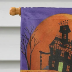 Caroline's Treasures, Halloween, Scottie Halloween Haunted House Flag Canvas House Size, 28 x 40, Dogs -Halloween Decorations Shop carolines treasures halloween scottie halloween haunted house flag canvas house size 28 x 40 dogs14195512 a02NOWA