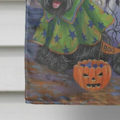 Caroline's Treasures, Halloween, Scottie Halloween Haunted House Flag Canvas House Size, 28 x 40, Dogs -Halloween Decorations Shop carolines treasures halloween scottie halloween haunted house flag canvas house size 28 x 40 dogs14195512 a03NOWA