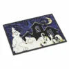 Caroline's Treasures, Halloween, The Gang's All Here Ghosts Halloween Indoor or Outdoor Mat 24x36, 36 x 24, Seasonal
