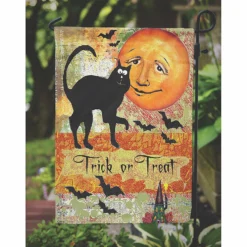 Caroline's Treasures, Halloween, Trick or Treat Moon Halloween Flag Garden Size, 11.25 x 15.5, Seasonal -Halloween Decorations Shop carolines treasures halloween trick or treat moon halloween flag garden size 11 25 x 15 5 seasonal14141982 a02NOWA