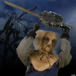 Chainsaw Greeter Animated Prop 7 Chainsaw Greeter Animated Prop -Halloween Decorations Shop chainsaw greeter animated proptt58669 a03
