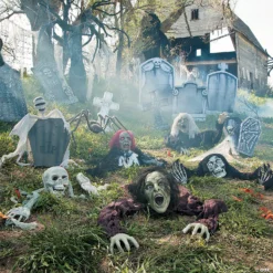 Clawing Zombie Groundbreaker with LED Eyes Halloween Decoration 8 Clawing Zombie Groundbreaker with LED Eyes Halloween Decoration -Halloween Decorations Shop clawing zombie groundbreaker with led eyes halloween decoration25 6246 a03