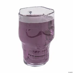 Clear Skull Plastic Mugs - 12 Ct. -Halloween Decorations Shop clear skull plastic mugs 12 ct 13810939 a01