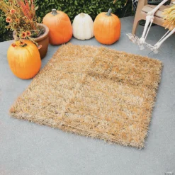 Collapsible Faux Hay Bale -Halloween Decorations Shop collapsible faux hay bale13779616 a02