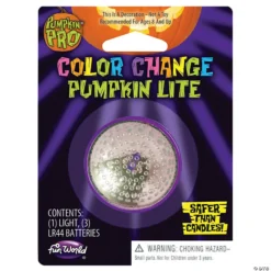Color Changing Pumpkin Light