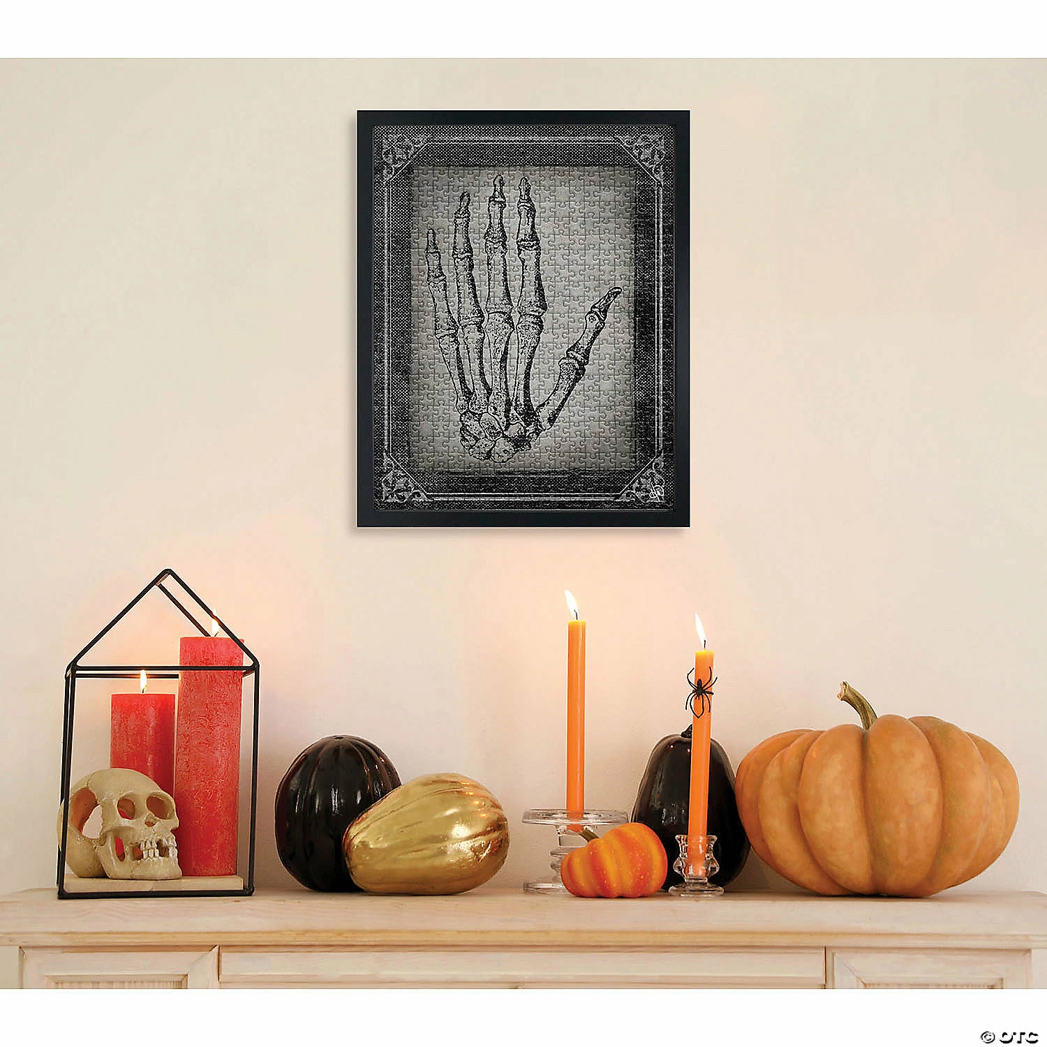 Creative Gallery "Boney Hands Epsilon" 16x20 Puzzle & Puzzle Wall Mount Bundle 2 Creative Gallery "Boney Hands Epsilon" 16x20 Puzzle & Puzzle Wall Mount Bundle - Image 2