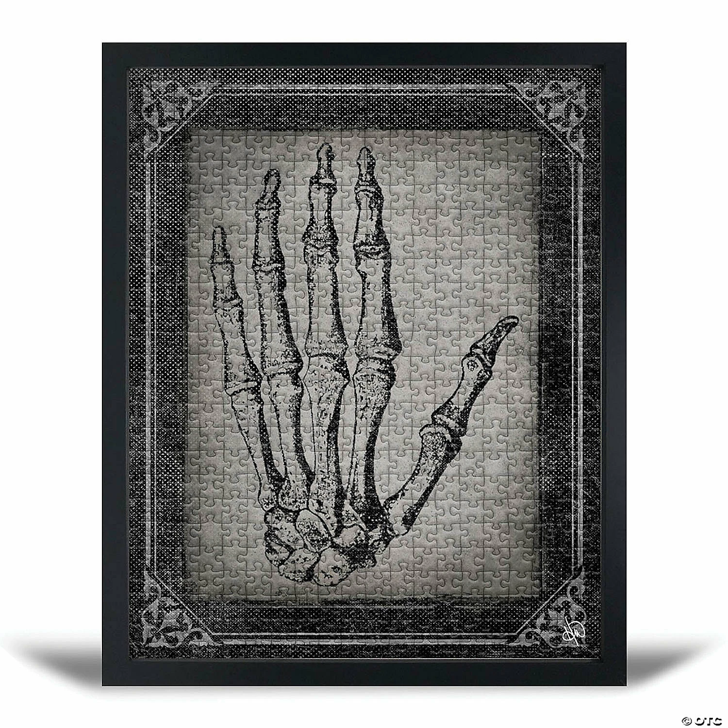 Creative Gallery "Boney Hands Epsilon" 16x20 Puzzle & Puzzle Wall Mount Bundle 1 Creative Gallery "Boney Hands Epsilon" 16x20 Puzzle & Puzzle Wall Mount Bundle