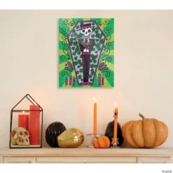 Creative Gallery "Dead in Coffin - green" Acrylic Wall Art Print