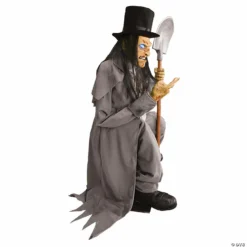 Crouching Grave Digger Halloween Decoration -Halloween Decorations Shop crouching grave digger halloween decorationtt58693 a01