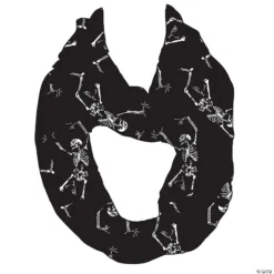 Dancing Skeleton Infinity Scarf